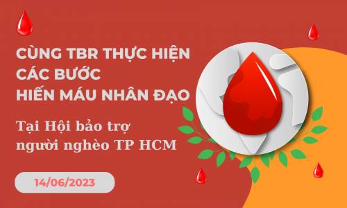 “MỘT GIỌT MÁU - MỘT HY VỌNG” TBR THAM GIA HIẾN MÁU...